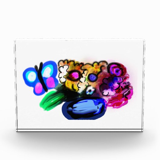 Mother's day  misty flower  フォトブロック (正面)