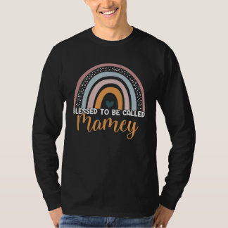 Mothers Day Mom Grandma Blessed To Be Called Mamey Tシャツ