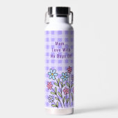 Mothers Day, Mom Love With No Days Off,Modern ウォーターボトル (正面)