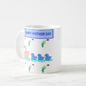 Mother's day mug  コーヒーマグカップ (正面左)