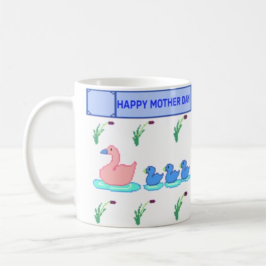 Mother's day mug  コーヒーマグカップ (左)