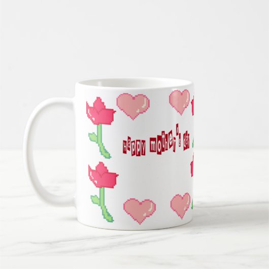 Mother's day mug  コーヒーマグカップ (左)