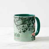 Mother's Day Mug Text "MOM" "Since 1972" マグカップ (正面右)
