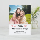 Mother's Day Personalized Downloadable Photo  シーズンカード (スタンド正面)