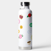 Mothers Day Photo Word Clouds Best Mom Mother ウォーターボトル (右面)