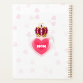 Mothers Day Photo Word Clouds Best Mom Mother プランナー手帳 (裏面)