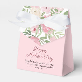 Mother's Day Pink Floral Watercolor フェイバーボックス