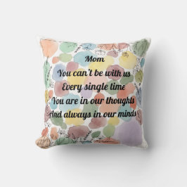 Mother's Day Poem Throw クッション