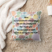 Mother's Day Poem Throw クッション (ブランケット)