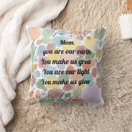 Mother's Day Poem Throw クッション