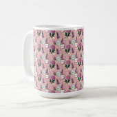 Mother's Day Rose コーヒーマグカップ (正面左)