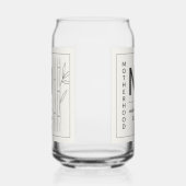 Mother's Day Serene Bamboo Motherhood Quote ガラス缶 (左)