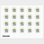 Mothers Day Stickers ラウンドシール (シート)