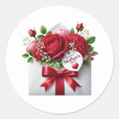 Mothers Day Stickers ラウンドシール (正面)