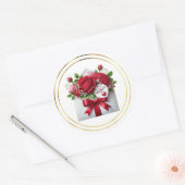 Mothers Day Stickers ラウンドシール (封筒)