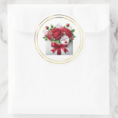 Mothers Day Stickers ラウンドシール (バッグ)