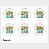 Mothers Day Stickers ラウンドシール (シート)