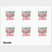 Mothers Day Stickers ラウンドシール (シート)