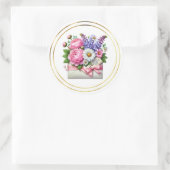 Mothers Day Stickers ラウンドシール (バッグ)