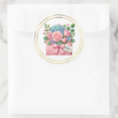 Mothers Day Stickers ラウンドシール (バッグ)