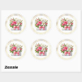 Mothers Day Stickers ラウンドシール (シート)