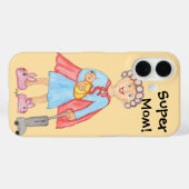 Mother's Day Super Mom Case-Mate iPhoneケース (裏面 (横))