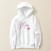   Mother's Day T-shirt sweater for girls (レイダウン)