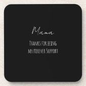 Mothers Day,Thanks For Being My Forever Support  コースター (正面)