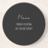 Mothers Day,Thanks For Being My Forever Support  コースター (正面)