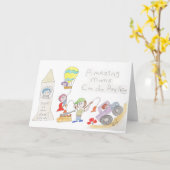 Mother's Day - to my Amazing Mom カード (黄色い花)