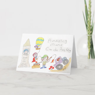 Mother's Day - to my Amazing Mom カード