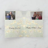 Mothers Day Wildflower Card by Janz カード (内部)