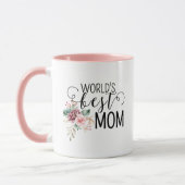 Mother's Day World's BEST Mom Coffee Mug マグカップ (左)