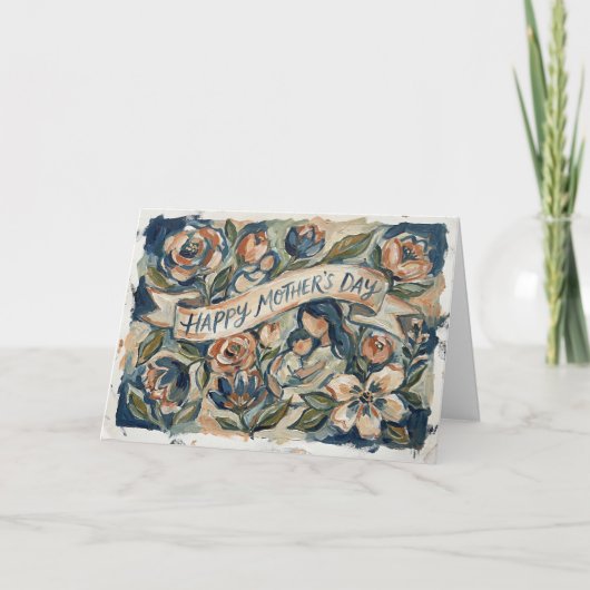 Mother's Guiding Light Mother's Day Card カード (正面)