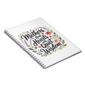 Mothers Heal Hearts With Quiet Wisdom ノートブック (右側)