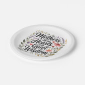 Mothers Heal Hearts With Quiet Wisdom ペーパープレート (アングル)