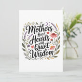 Mothers Heal Hearts With Quiet Wisdom 招待状 (スタンド正面)