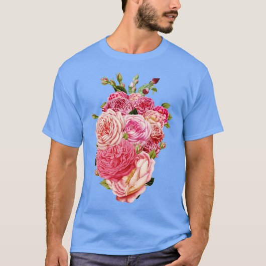 Mothers Heart Roses by Tobe Fonseca Tシャツ (正面)