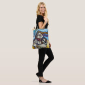 Mothers Hug Contemporary Cubist Artistic Tote Bag トートバッグ (モデル)