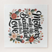 Mothers Make Life Beautiful With Their Love ジグソーパズル (横)