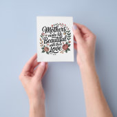 Mothers Make Life Beautiful With Their Love チラシ (手)