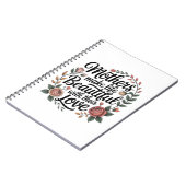 Mothers Make Life Beautiful With Their Love ノートブック (左側)