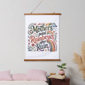 Mothers Paint Rainbows After Rain 吊り下げ型タペストリー (寝室)
