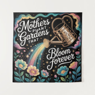 Mothers Plant Gardens That Bloom Forever タペストリー