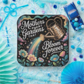 Mothers Plant Gardens That Bloom Forever ペーパープレート (パーティー)