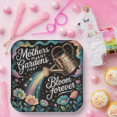 Mothers Plant Gardens That Bloom Forever ペーパープレート (パーティー)