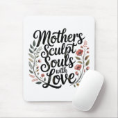 Mothers Sculpt Souls With Love マウスパッド (マウス)