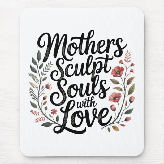 Mothers Sculpt Souls With Love マウスパッド (正面)