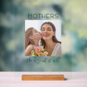 Mothers the Heart of it All Mother's Day Acrylic  アクリルサイン (ニュートラル)