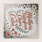 Mothers Transform Chaos Into Calm ジグソーパズル (横)